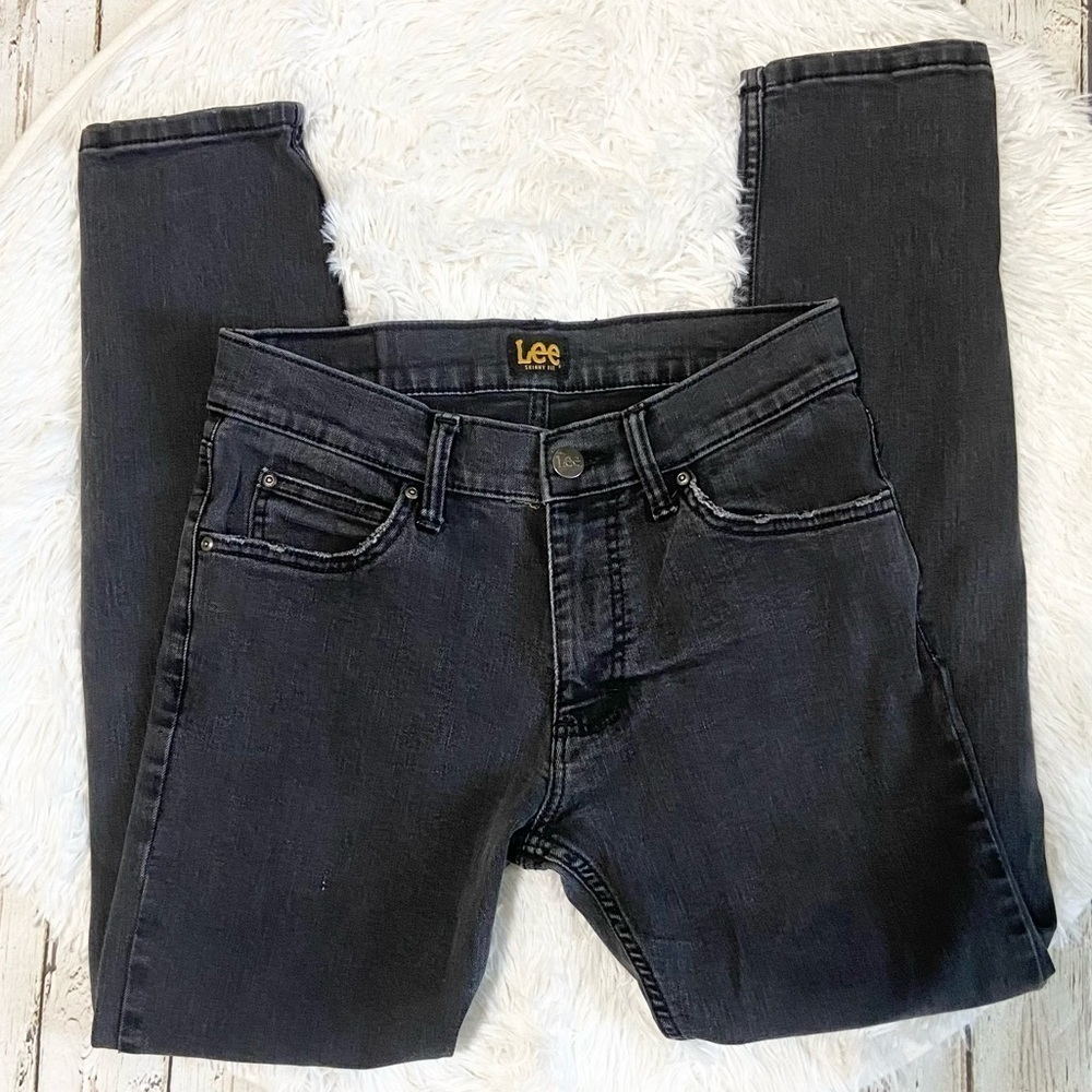 MEN’S Lee jeans black skinny fit size 29x 30 - Picture 3 of 5